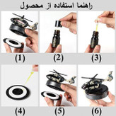 خوشبوکننده خورشیدی طرح هلیکوپتر